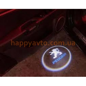 Подсветка дверей авто - Peugeot